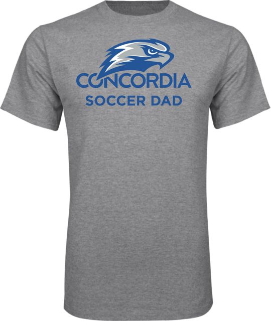 Concordia University Wisconsin Falcons Soccer Dad Short Sleeve T-Shirt