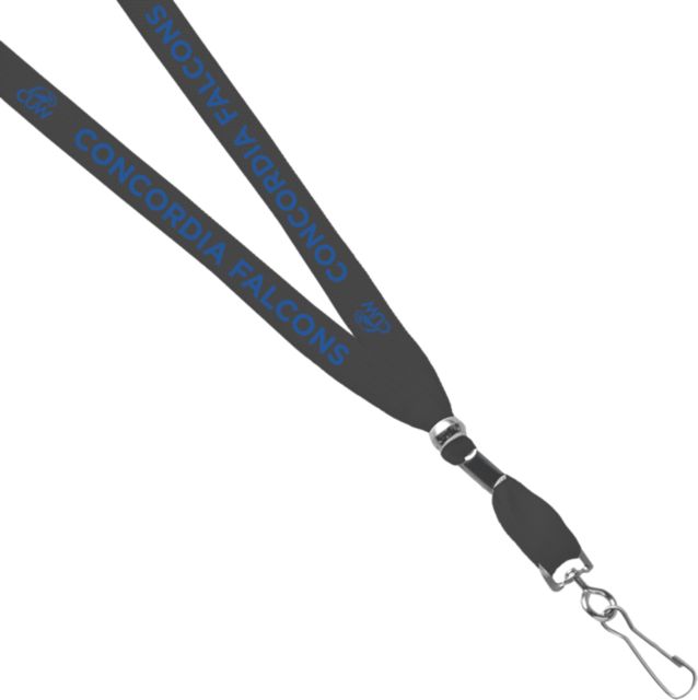 Concordia University Wisconsin Falcons 3/8'' Swivel Hook Lanyard