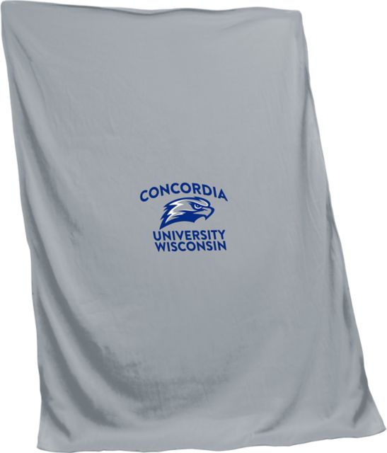 Concordia University Wisconsin 84 x 54 Sweatshirt Blanket