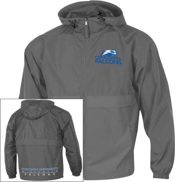 Concordia University Wisconsin Falcons Full Zip Jacket