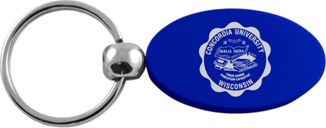 Concordia University Wisconsin Falcons Keychain