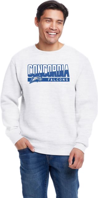 Concordia University Wisconsin Falcons Peace Crewneck Sweatshirt