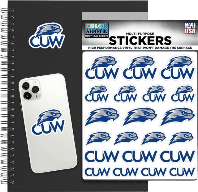 Concordia University Wisconsin Sticker Sheet