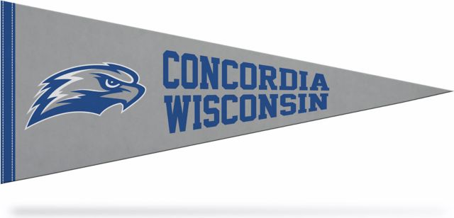 Concordia University Wisconsin Falcons 12" x 30" Pennant