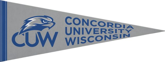 Concordia University Wisconsin 9"X24" Full Color Pennant