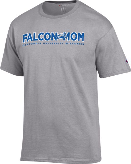 Concordia University Wisconsin Falcons Mom Short Sleeve T-Shirt
