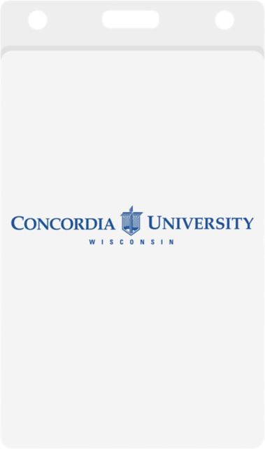 Concordia University Wisconsin Thumb Notch Card Guard