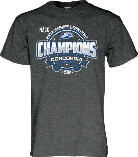 Concordia University Wisconsin Men's Lacrosse 2026 Conference Champions Short Sleeve T-Shirt