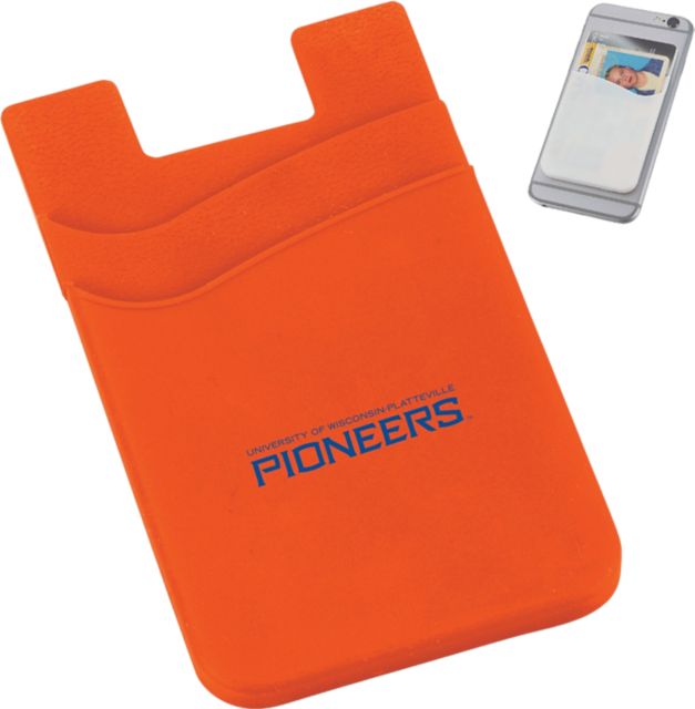 University of Wisconsin - Platteville Silicone Card Wallet