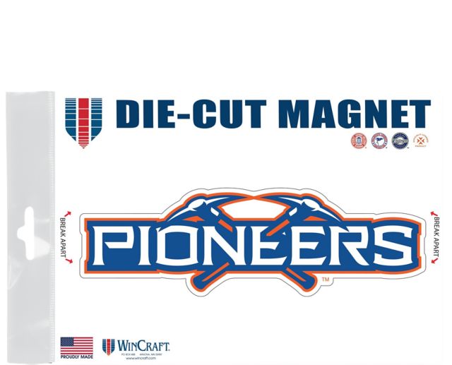 University of Wisconsin - Platteville Pioneers 3 x 5 Magnet