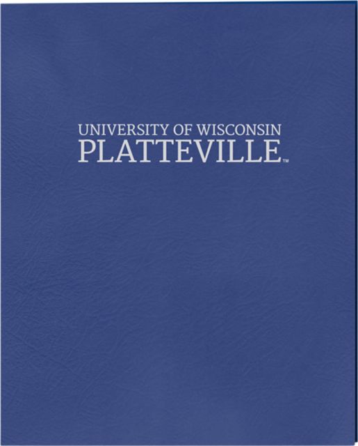 University of Wisconsin - Platteville Folder 2 Pocket
