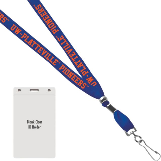 University of Wisconsin - Platteville Card Dispenser Lanyard