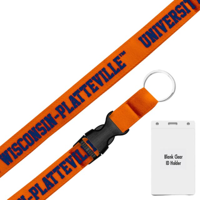 University of Wisconsin - Platteville 3-4'' Lanyard