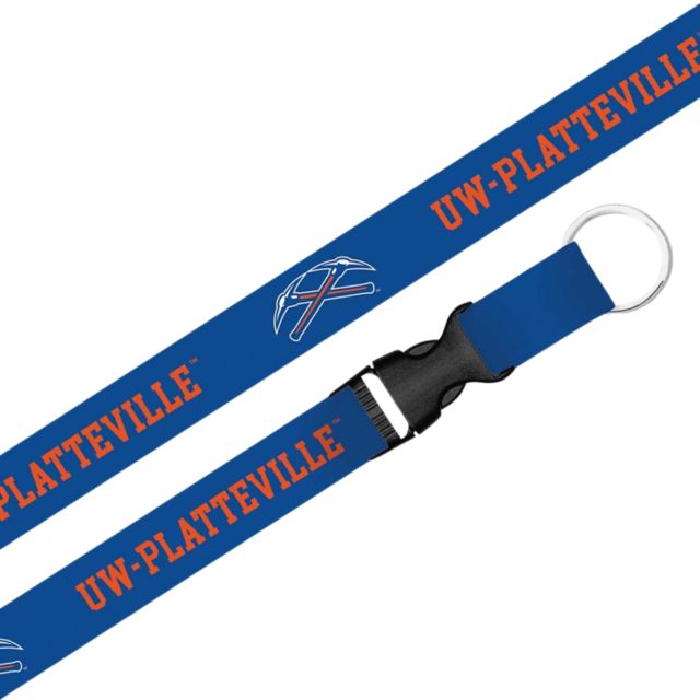University of Wisconsin - Platteville Pioneers Lanyard with Buckle