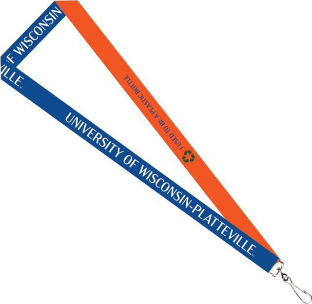 University of Wisconsin - Platteville Recycled Lanyard