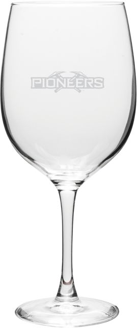 University of Wisconsin - Platteville 19 oz. Wine Glass