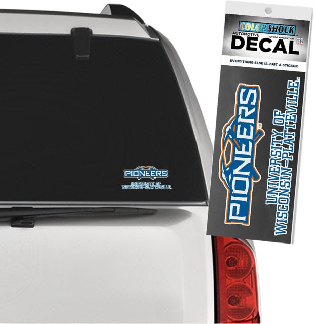 University of Wisconsin - Platteville Decal