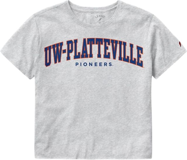 University of Wisconsin - Platteville Women's Crop Short Sleeve T-Shirt