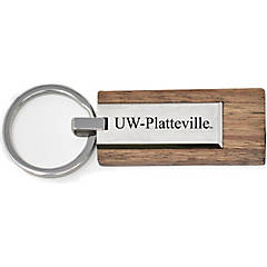 University of Wisconsin Platteville UWPLATT Pioneers NCAA Car Keys ID Badge Holder Lanyard Keychain Detachable Breakaway Snap Buckle 