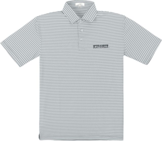 University of Wisconsin - Platteville Performance Stripe Polo