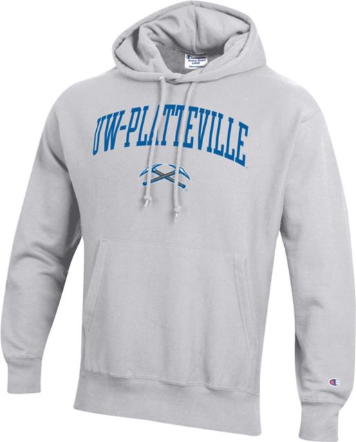 University of Wisconsin - Platteville Reverse Weave Hood - ONLINE ONLY
