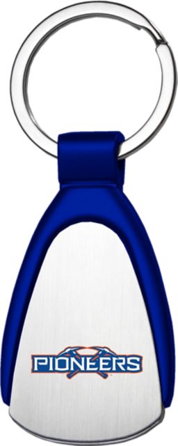 University of Wisconsin - Platteville Pioneers Tear Drop Key Tag