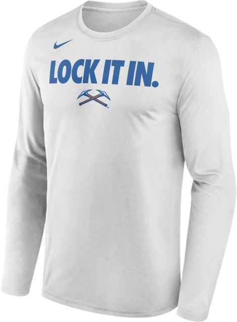 University of Wisconsin - Platteville Basketball Long Sleeve Bench T-Shirt