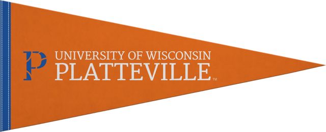 University of Wisconsin - Platteville 12"X30" Full Color Pennant