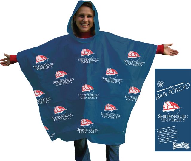 Shippensburg University Rain Poncho