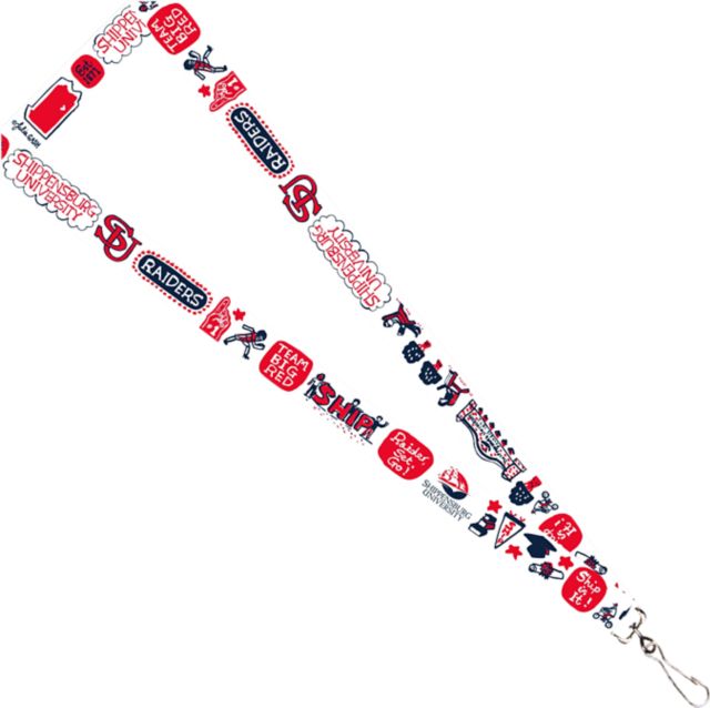 Shippensburg University Julia Gash 3-4'' Satin Lanyard