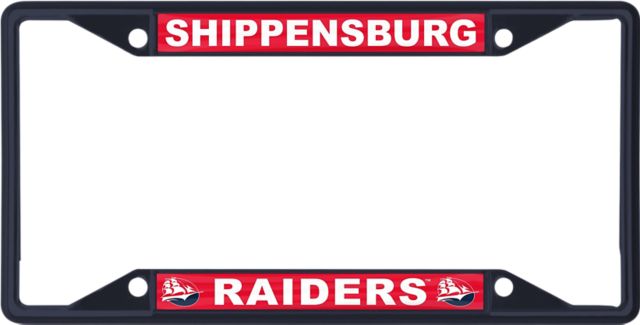Shippensburg University Raiders License Plate Frame