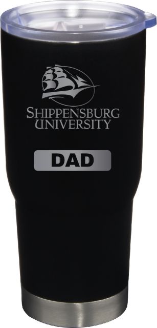 22 oz Matte Black Stainless Steel Tumbler Dad