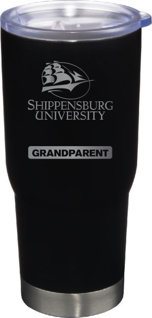 22 oz Matte Black Stainless Steel Tumbler Grandparent