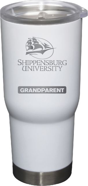 22 oz White Stainless Steel Tumbler Grandparent