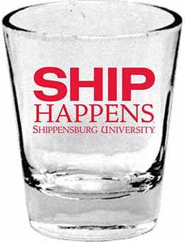 Shippensburg University Collector's Glass