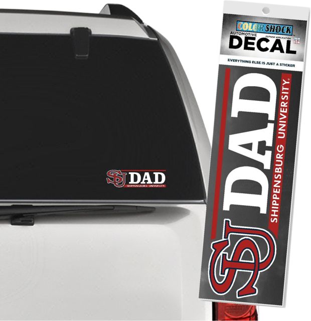 Shippensburg University Raiders Dad Decal