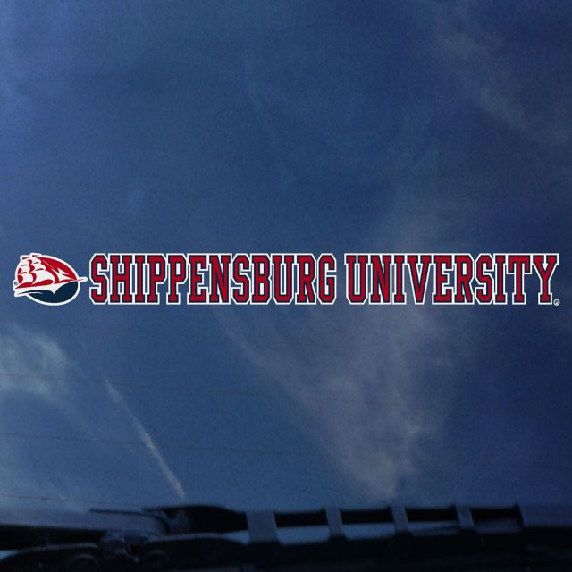 Shippensburg University Strip Decal