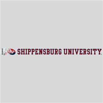 Shippensburg University Strip Decal