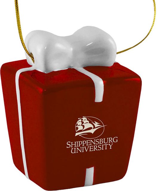 Shippensburg University Present Ornament