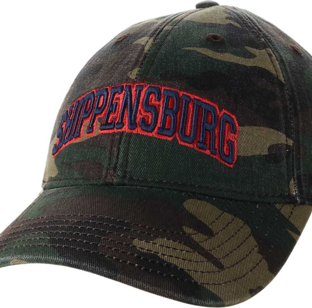 Shippensburg University Camo Twill Adjustable Cap