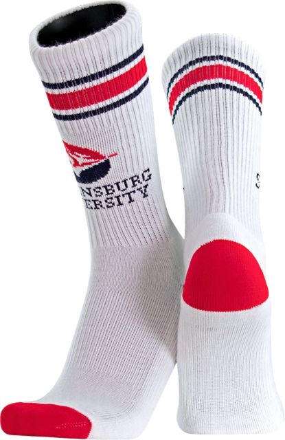 Shippensburg University Crew Socks