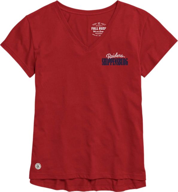Shippensburg University Womne's V-Neck Short Sleeve T-Shirt