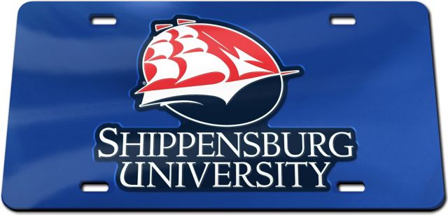 Shippensburg University License Plate