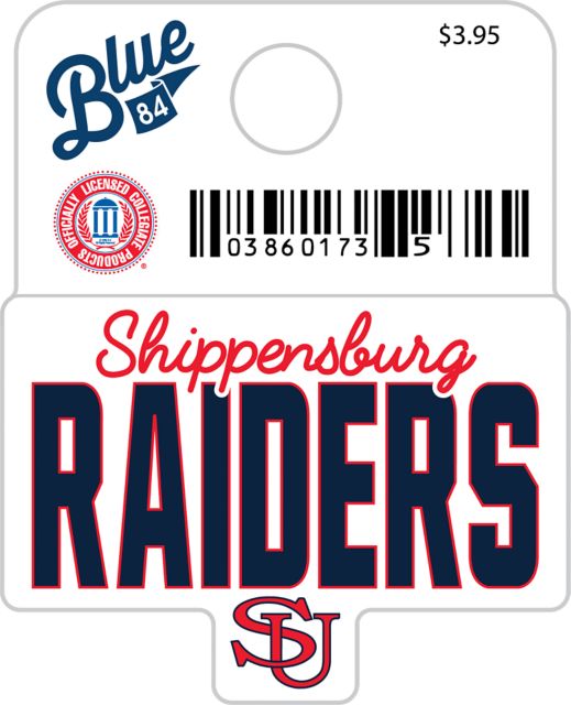 Shippensburg University Raiders Mini Sticker