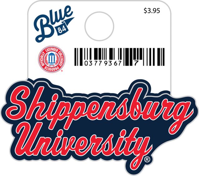 Shippensburg University Mini Sticker
