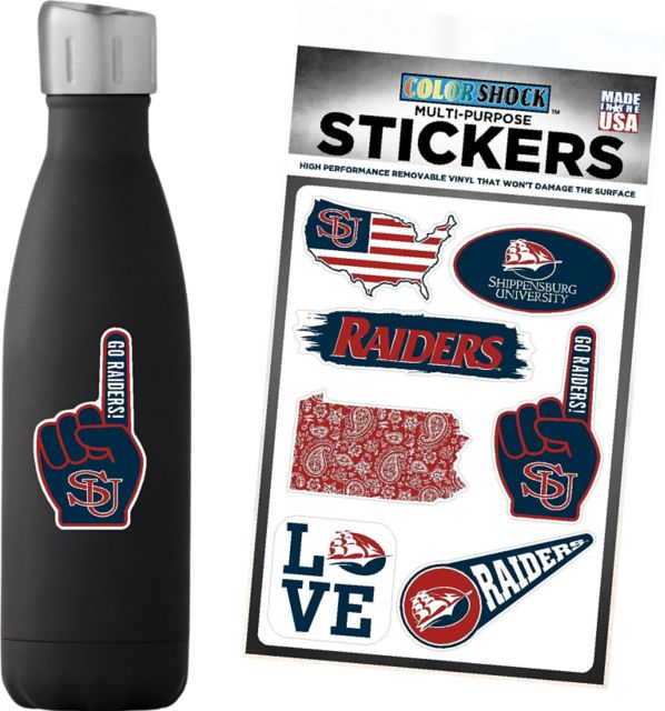 Shippensburg University 7.5'' x 7.5'' Sticker Sheet