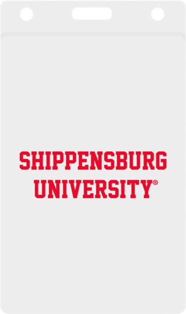 Shippensburg University Thumb Notch Card Guard