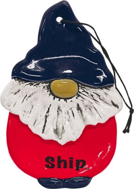 Shippensburg University Christmas Gnome Ornament