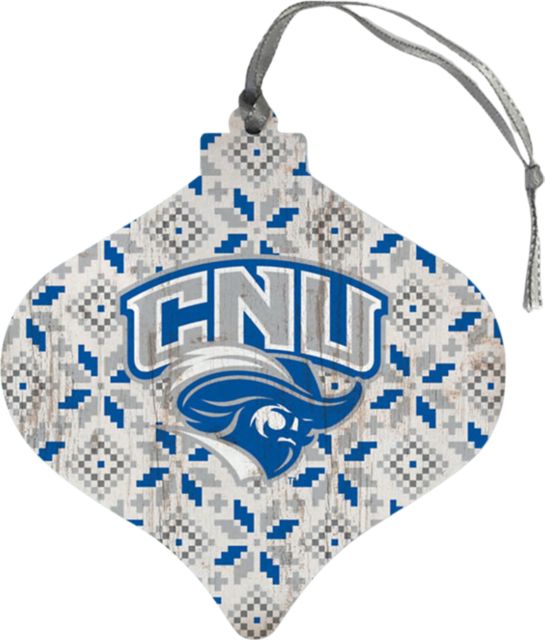 Christopher Newport University Sweater Bulb Ornament