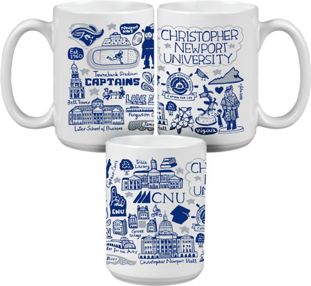Christopher Newport University Julia Gash 15 oz. Mug